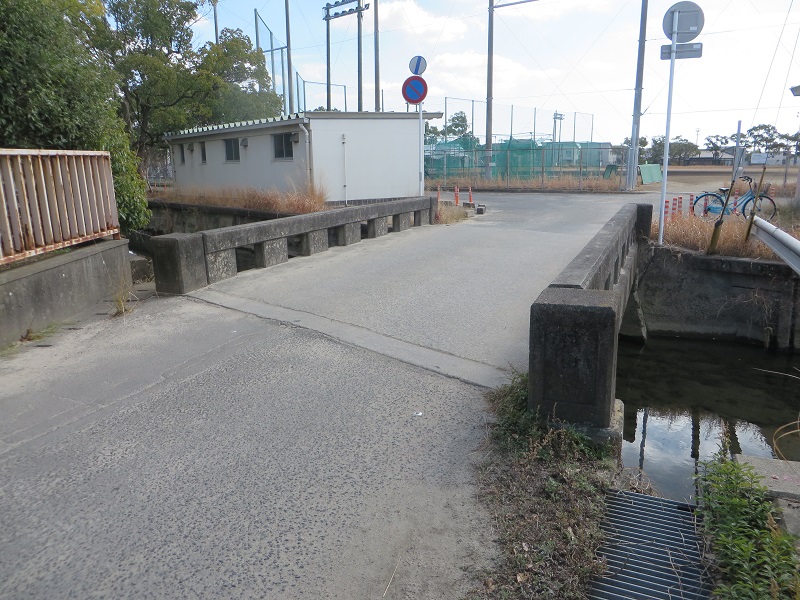 大覚寺井樋水路（小津江旧河道）